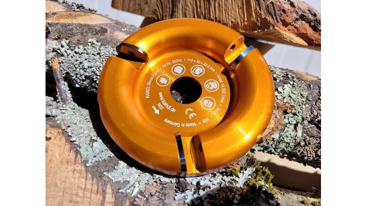 Kaindel wood - medienos frezavimo diskas 115 x 20 x 22,2mm 7