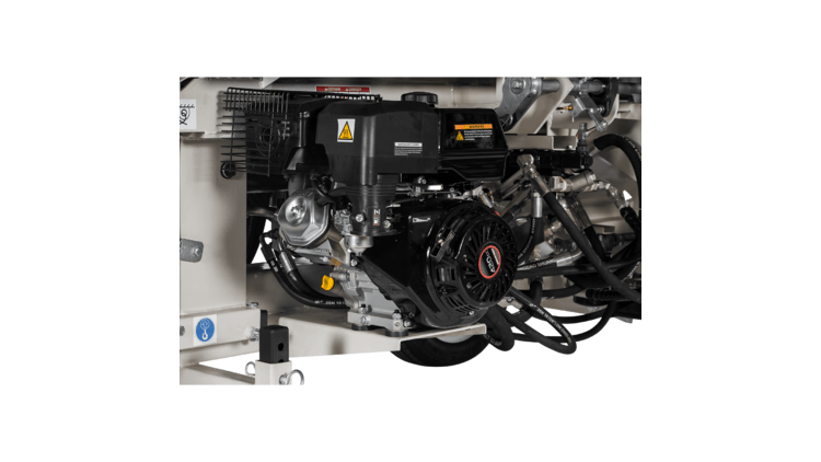 Automatinė malkų ruošos mašina mod. LUMAG SSA500GHPRO hidraulinė, su benzininiu varikliu 5