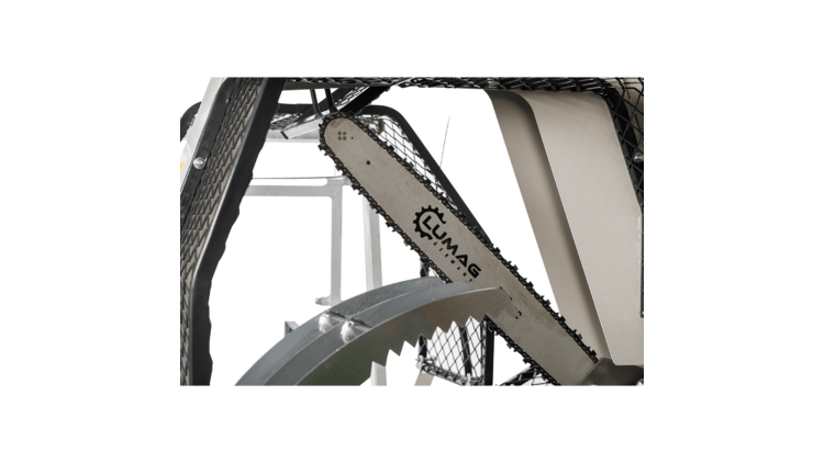 Automatinė malkų ruošos mašina mod. LUMAG SSA500EHPRO hidraulinė su elektriniu varikliu 400V 5