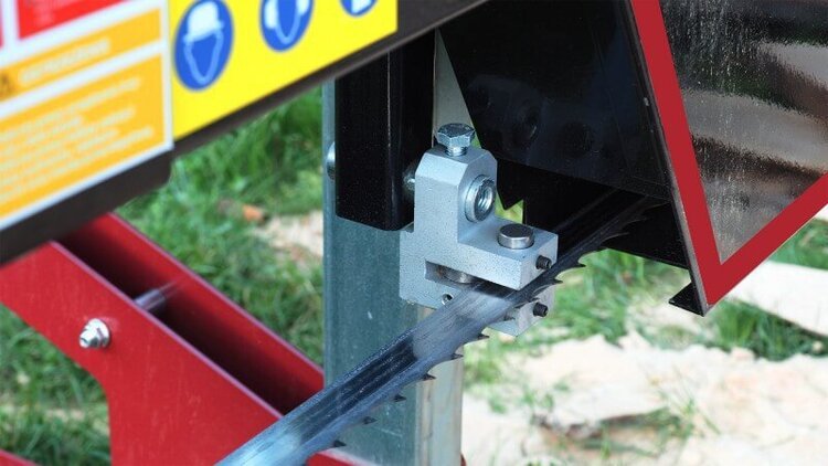 Juostinės pjovimo staklės mod. OPTIMAT Timberland TMC 790S su elektriniu valdymu (aukštyn/žemyn) 10