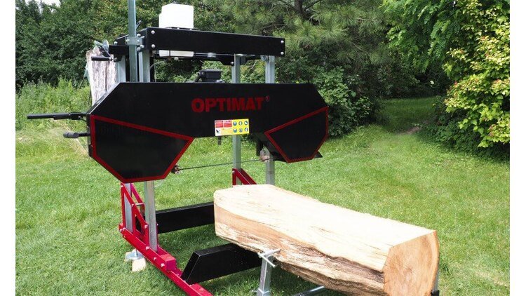 Juostinės pjovimo staklės mod. OPTIMAT Timberland TMC 790S su elektriniu valdymu (aukštyn/žemyn) 13