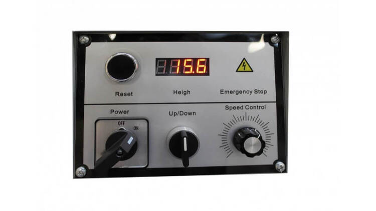 Juostinės pjovimo staklės mod. OPTIMAT Timberland TMC 790 Automatic su elektriniu valdymu (aukštyn/žemyn, pirmyn/atgal) 5