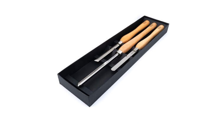 BASIC-LINE tekinimo kaltai HSS M2-KRYO pradedantiesiems, 3 dalių rinkinys 1