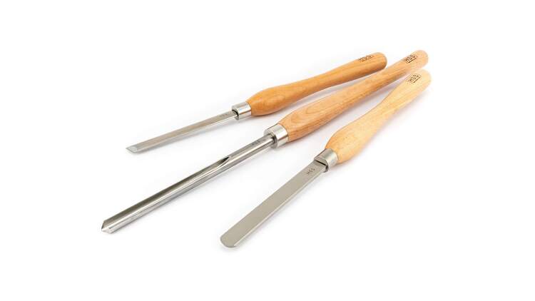 BASIC-LINE tekinimo kaltai HSS M2-KRYO pradedantiesiems, 3 dalių rinkinys