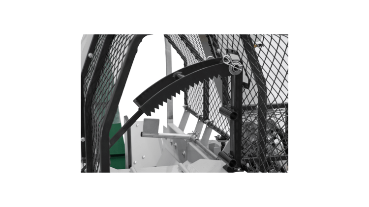 Automatinė malkų ruošos mašina mod. LUMAG SSA500E hidraulinė su elektriniu varikliu 400V 3