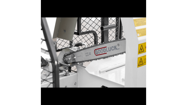 Automatinė malkų ruošos mašina mod. LUMAG SSA500E hidraulinė su elektriniu varikliu 400V 4