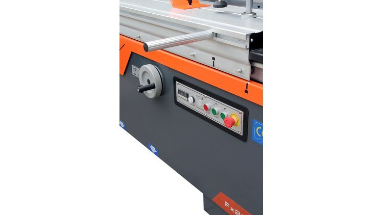 REMA formatinio pjovimo staklės mod. Fx250, stumdomas stalas 3200mm 8