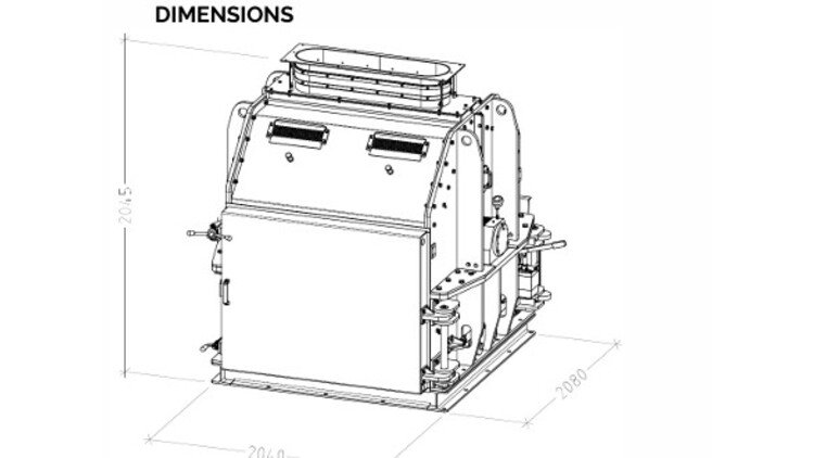 Plaktukinis smulkintuvas mod. "Dynamite 1501"  1