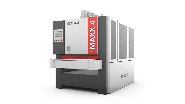 Houfek plačiajuostės metalo šlifavimo staklės mod. MAXX 4 / 1100