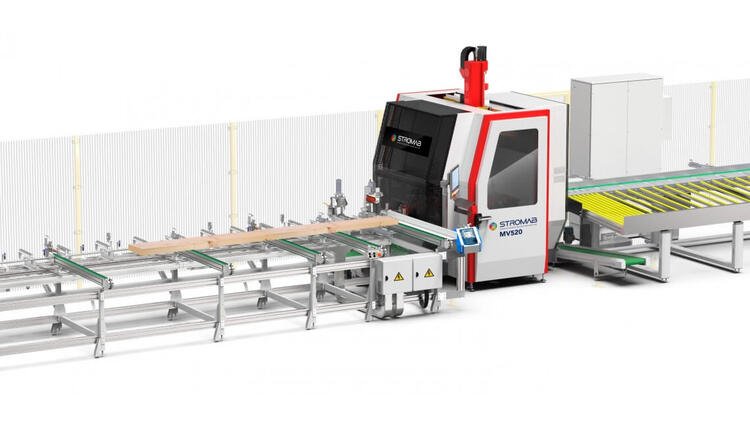 STROMAB 5 ašių pjovimo centras mod. MV 520 1