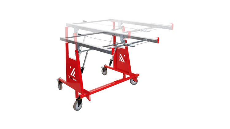 HOLZMANN plokščių transportavimo įrenginys mod. PW3025KIPP – 150 kg keliamoji galia, pakreipiamas ir su kėlimo mechanizmu 2