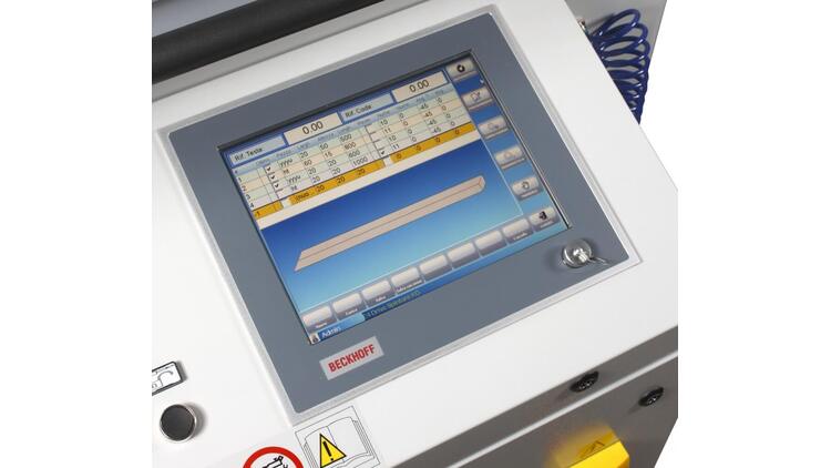 STROMAB skersavimo staklės mod. CT 600MX, su optimizavimo ir pjovimo kampu funkcijomis 5