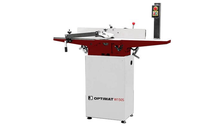 Leistuvinės -obliavimo staklės mod. OPTIMAT W150 230V/400V su spiraliniu velenu