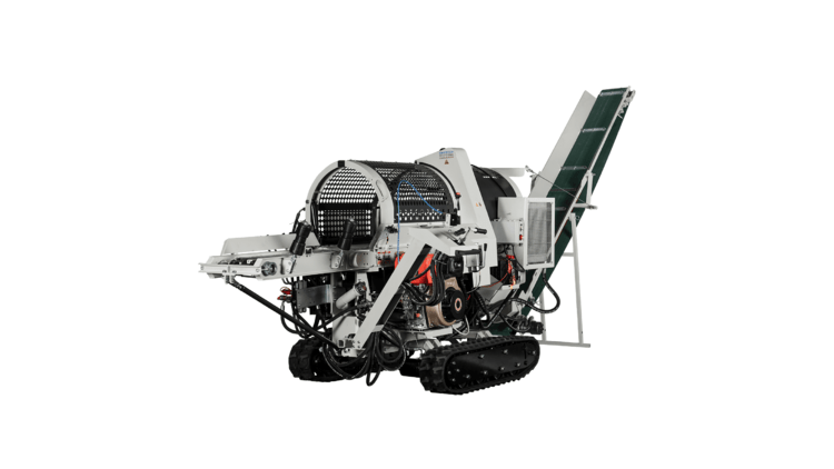 LUMAG automatinė malkų ruošos mašina mod. SSA500DHPROTRS, dyzelis,  su vikšrine pavara, profesionalams