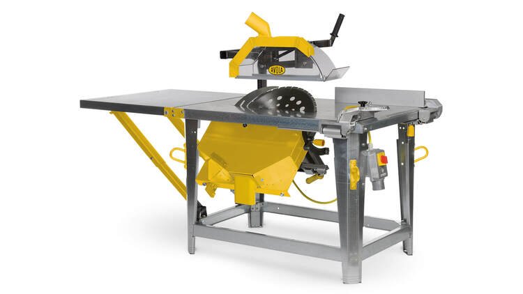 AVOLA pjovimo staklės , statybininkams mod. ZBV 500-S, su reguliuojamu pjovimo aukščiu ir pjūklo pasvirimu