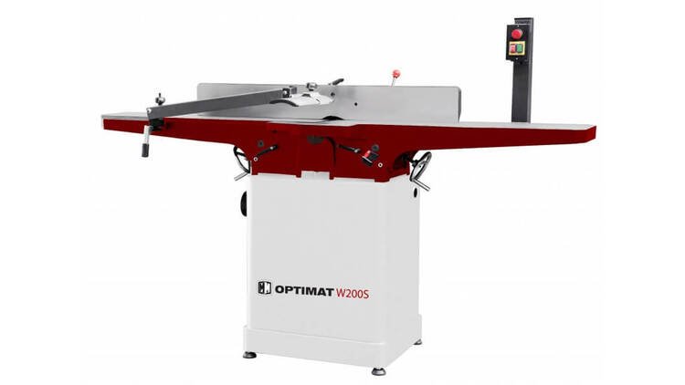 Leistuvinės -obliavimo staklės mod. OPTIMAT W200 230V/400V su spiraliniu velenu