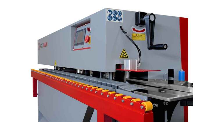 Holzmann tiesialinijinės laminavimo staklės mod. KAM35ESV_400V 6