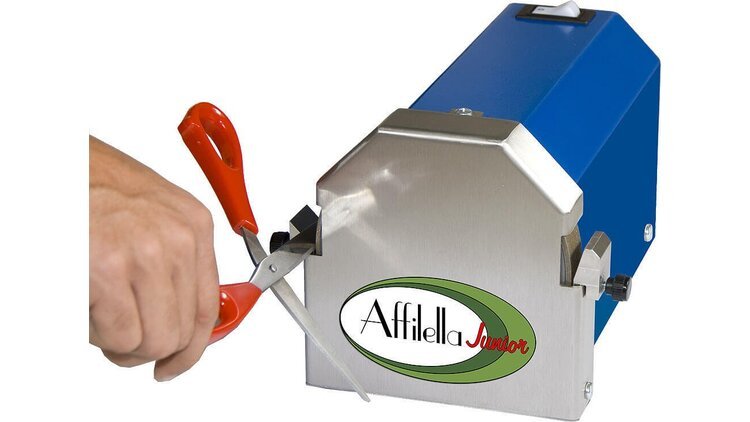 Ekonomiška profesionali virtuvinių peilių ir žirklių galandimo mašina mod. AFFILELLA Junior