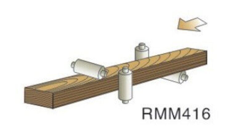 Keturpusės obliavimo staklės mod. REIGNMAC RMM416