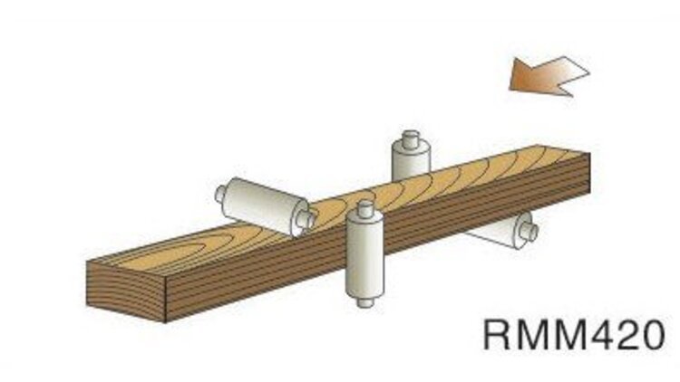Keturpusės obliavimo staklės mod. REIGNMAC RMM420