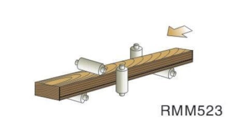 Keturpusės obliavimo staklės mod. REIGNMAC RMM523