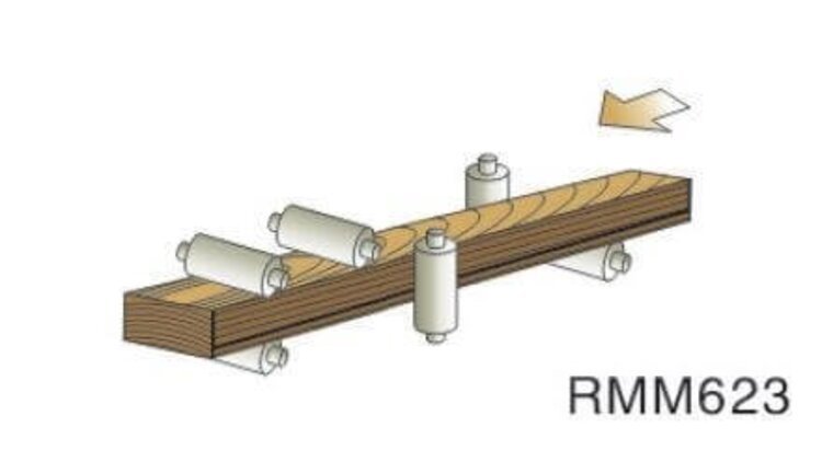 Keturpusės obliavimo staklės mod. REIGNMAC RMM623