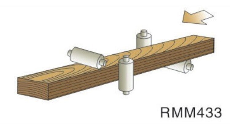 Keturpusės obliavimo staklės mod. REIGNMAC RMM433