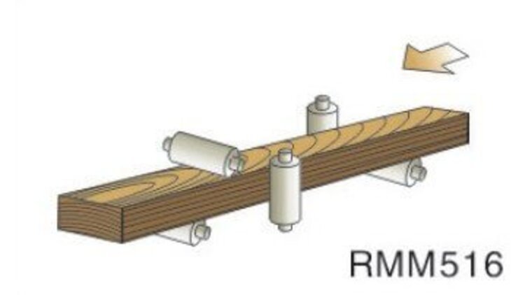 Keturpusės obliavimo staklės mod. REIGNMAC RMM516