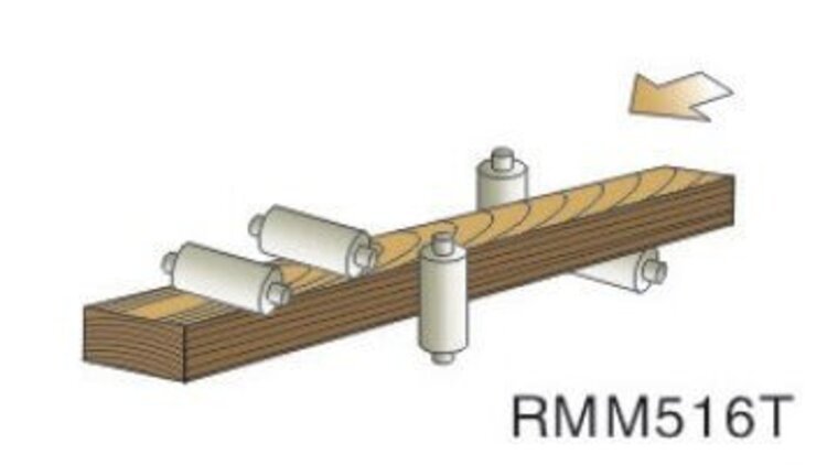 Keturpusės obliavimo staklės mod. REIGNMAC RMM516T