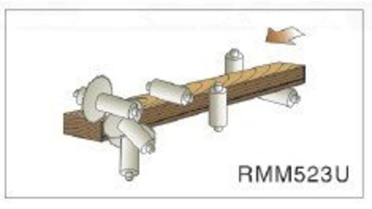 Keturpusės obliavimo staklės mod. REIGNMAC RMM523U