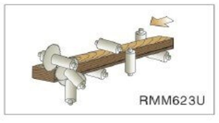 Keturpusės obliavimo staklės mod. REIGNMAC RMM623U