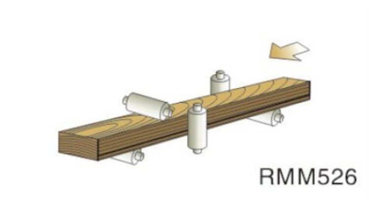 Keturpusės obliavimo staklės mod. REIGNMAC RMM526
