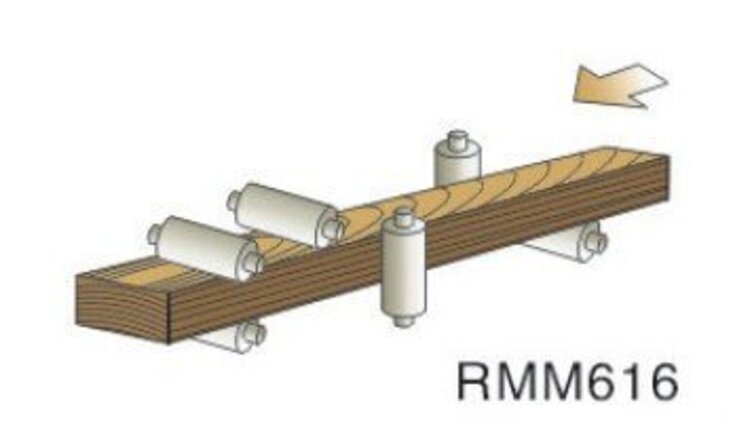 Keturpusės obliavimo staklės mod. REIGNMAC RMM616