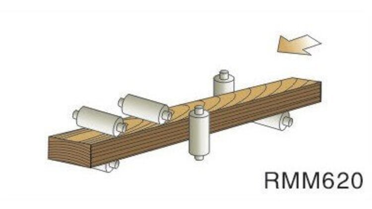 Keturpusės obliavimo staklės mod. REIGNMAC RMM620