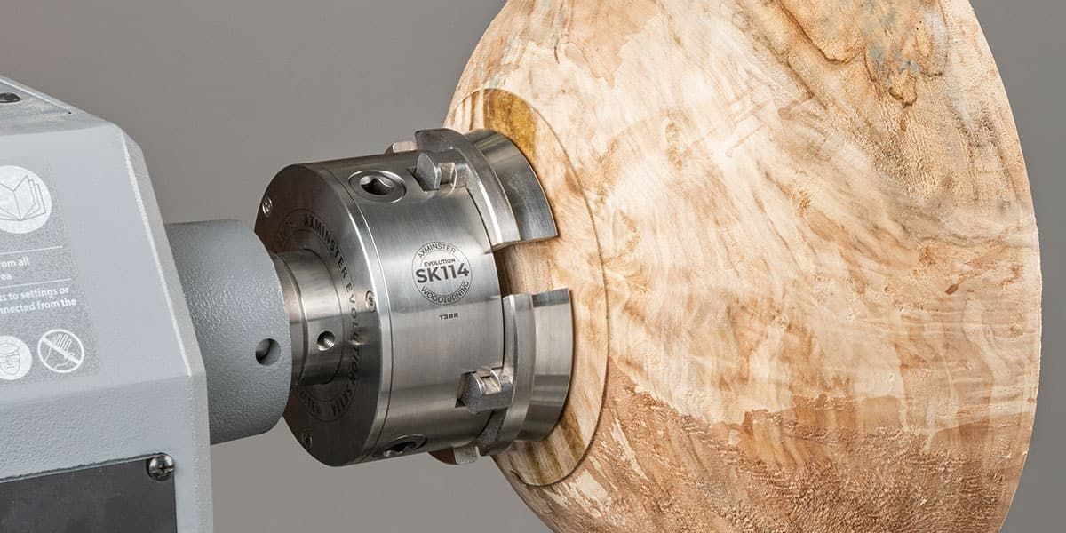 Axminster Woodturning SK114 medienos tekinimo griebtuvas